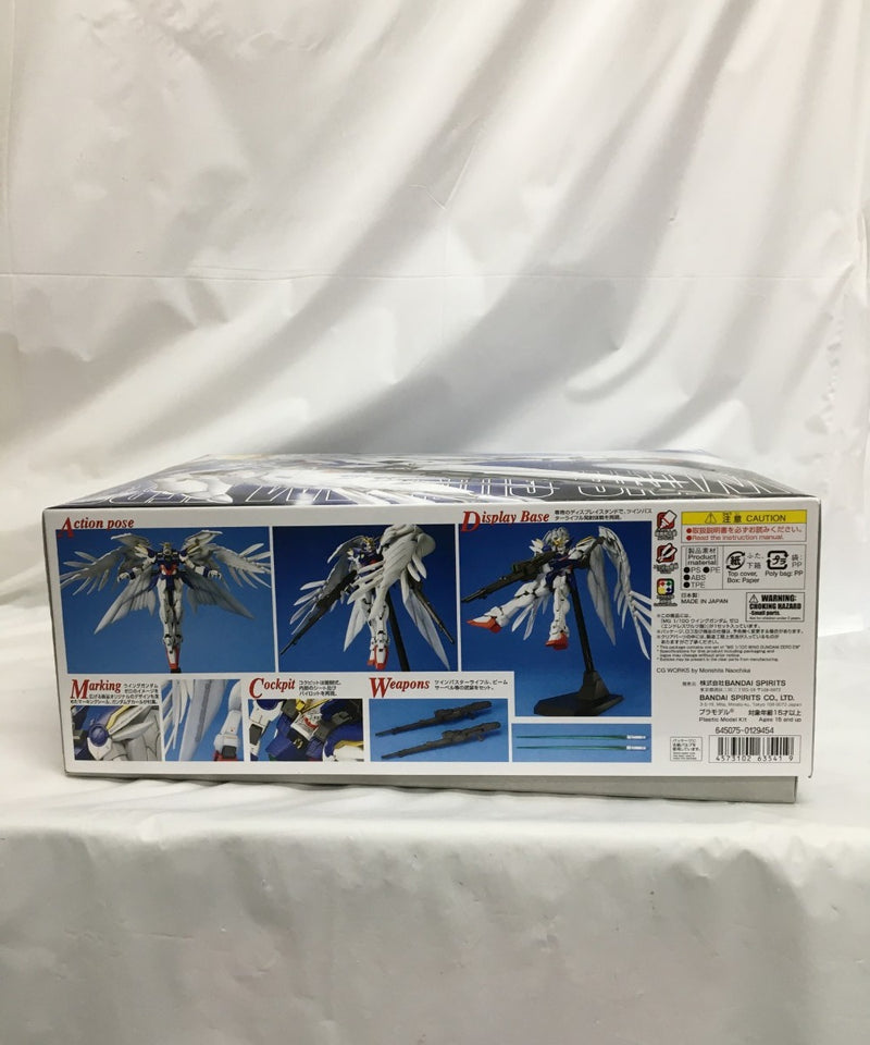 【中古】【未組立】1/100 MG XXXG-00W0 ウイングガンダムゼロ(エンドレスワルツ版) 「新機動戦記ガンダムW Endless Waltz」＜プラモデル＞（代引き不可）6558