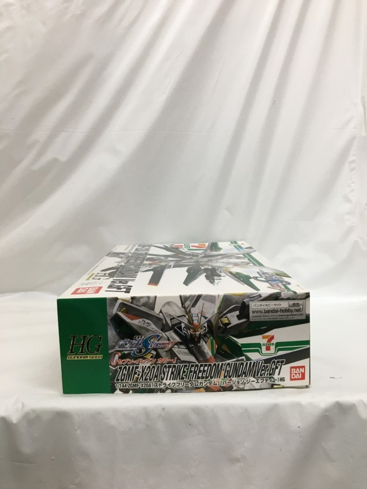 【中古】【未組立】1/144 HG ZGMF-X20A ストライクフリーダムガンダム Ver.GFT(セブンイレブンカラー) 機動戦士ガンダム＜プラモデル＞（代引き不可）6558