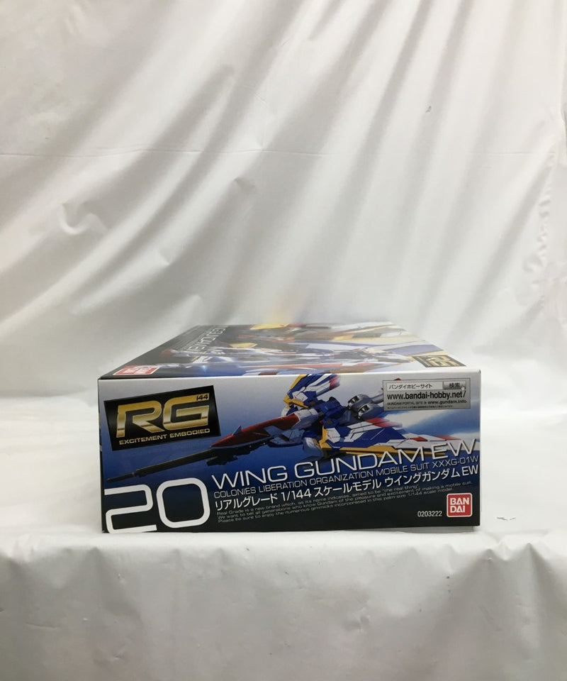 【中古】【未組立】1/144 RG XXXG-01W ウイングガンダム EW 「新機動戦記ガンダムW Endless Waltz」＜プラモデル＞（代引き不可）6558