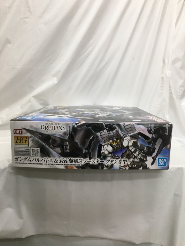 【中古】【未組立】1/144 HG ASW-G-08 ガンダムバルバトス＆長距離輸送ブースター クタン参型 「機動戦士ガンダム」＜プラモデル＞（代引き不可）6558