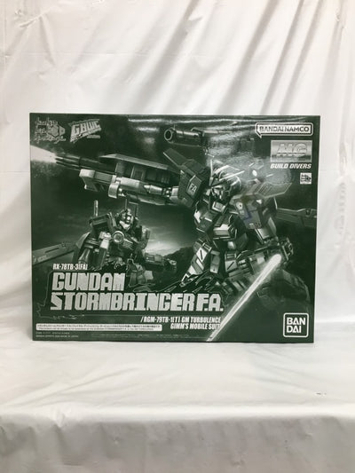 【中古】【未組立】1/100 MG ガンダムストームブリンガー F.A./ジム・タービュレンス 「ガンダムビルドダイバーズ」＜プラモデ...