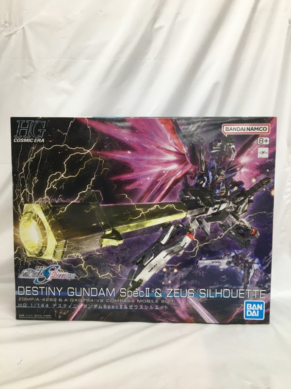 【中古】【未組立】1/144 HG デスティニーガンダムSpecII＆ゼウスシルエット 「機動戦士ガンダムSEED FREEDOM」 [5067428]＜プラモデル＞（代引き不可）6558