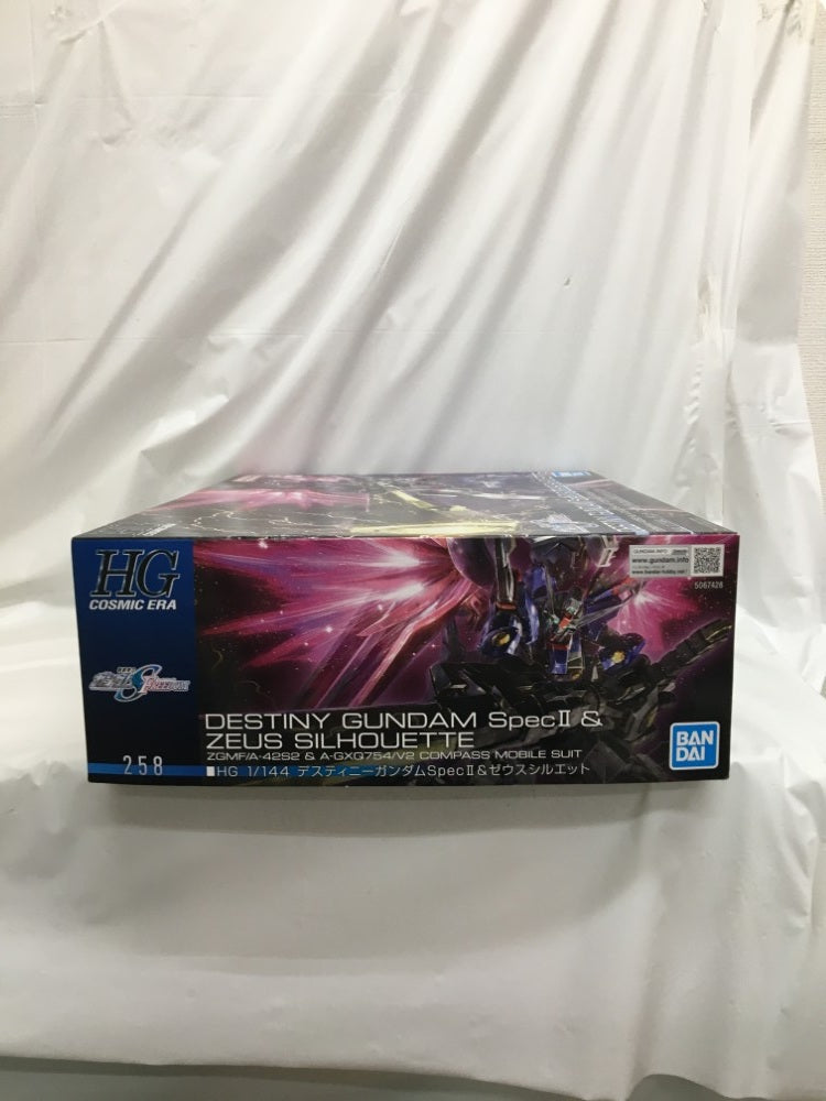 【中古】【未組立】1/144 HG デスティニーガンダムSpecII＆ゼウスシルエット 「機動戦士ガンダムSEED FREEDOM」 [5067428]＜プラモデル＞（代引き不可）6558