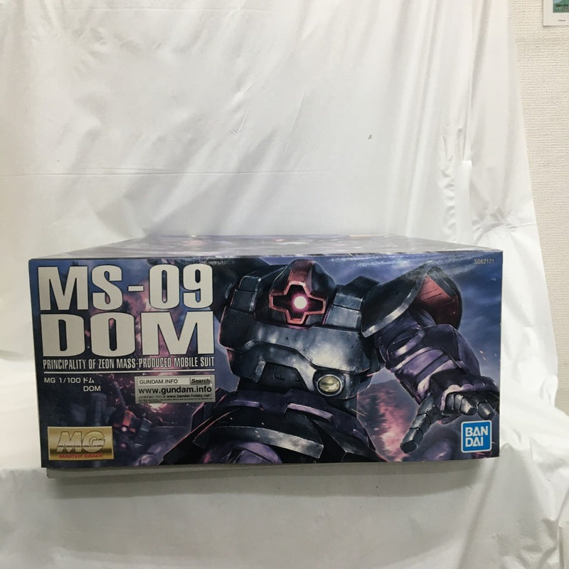 【中古】【未組立】1/100 MG MS-09 ドム 「機動戦士ガンダム」 [5062171]＜プラモデル＞（代引き不可）6558