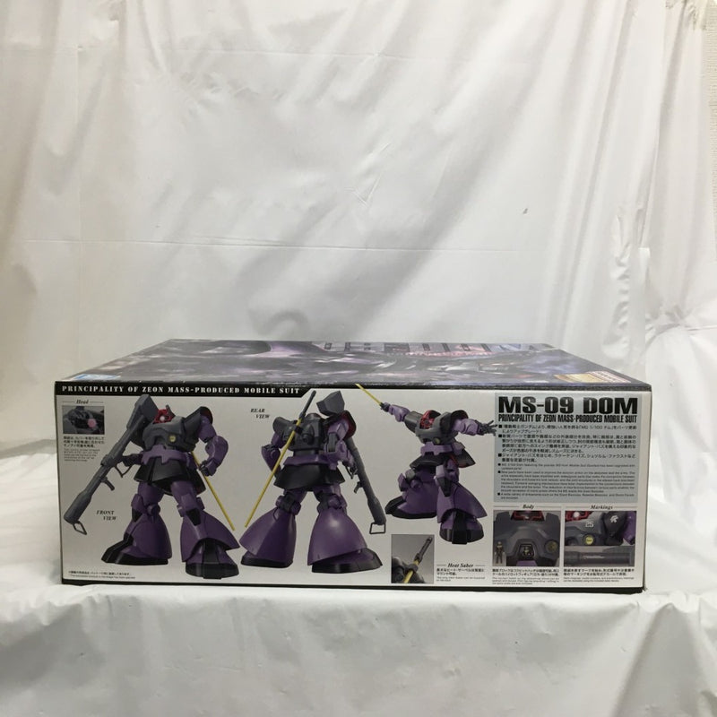 【中古】【未組立】1/100 MG MS-09 ドム 「機動戦士ガンダム」 [5062171]＜プラモデル＞（代引き不可）6558