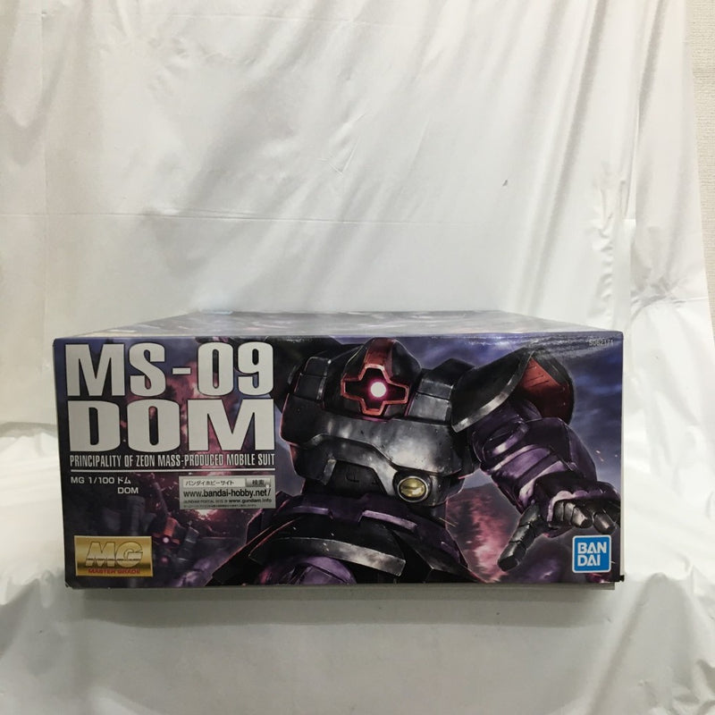 【中古】【未組立】1/100 MG MS-09 ドム 「機動戦士ガンダム」 [5062171]＜プラモデル＞（代引き不可）6558