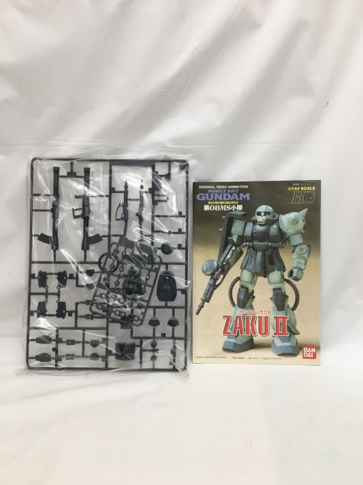 【中古】【未組立】1/144 HG ザクII MS-06J 「機動戦士ガンダム 第08MS小隊」＜プラモデル＞（代引き不可）6558