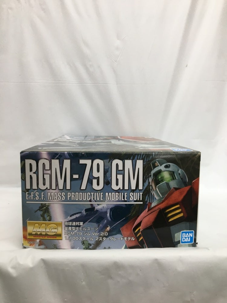 【中古】【未組立】1/100 MG RGM-79 ジム ver.2.0 「機動戦士ガンダム」 [5061584]＜プラモデル＞（代引き不可）6558