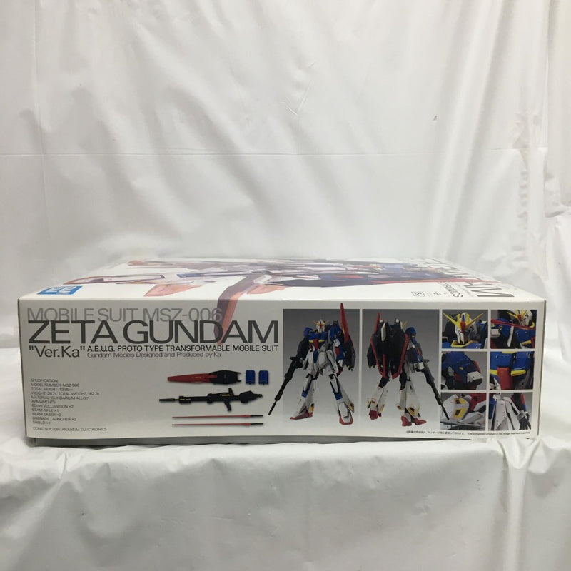 【中古】【未組立】1/100 MG MSZ-006 ゼータガンダム Ver.Ka 「機動戦士Zガンダム」 [5064015]＜プラモデル＞（代引き不可）6558