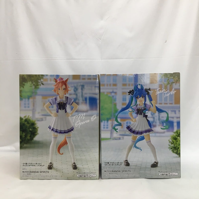 【中古】【未開封】【2個セット】「ウマ娘 プリティーダービー」 フィギュア　ツインターボ/テイエムオペラオー ＜フィギュア＞（代引き不可）6558