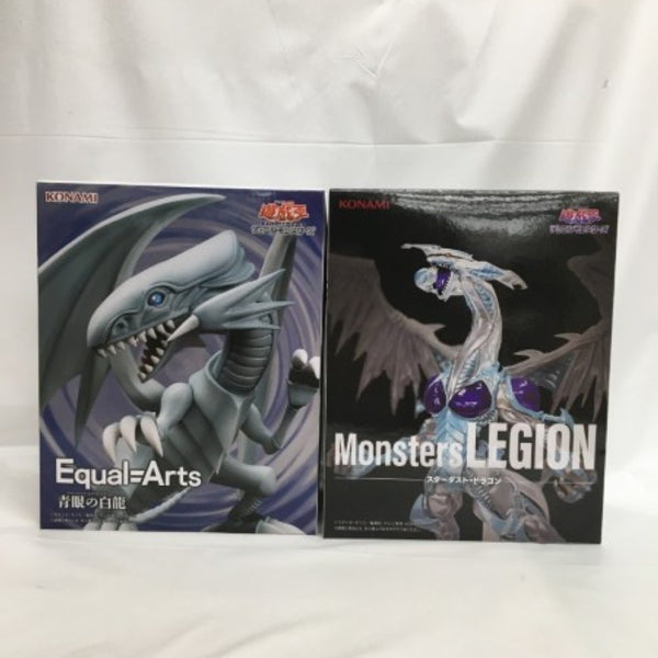 【中古】【未開封】【セット】青眼の白龍 「遊戯王カードゲーム」/スターダスト・ドラゴン 「遊☆戯☆王5D’s」＜フィギュア＞（代引き不可）6558