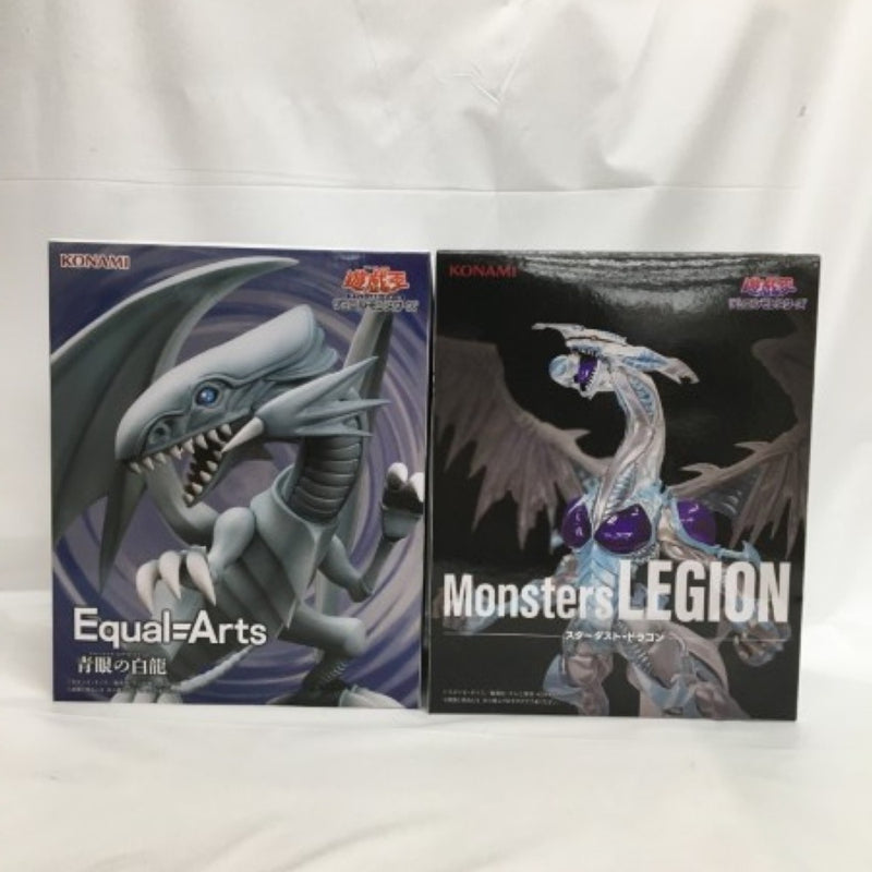 【中古】【未開封】【セット】青眼の白龍 「遊戯王カードゲーム」/スターダスト・ドラゴン 「遊☆戯☆王5D’s」＜フィギュア＞（代引き不可）6558