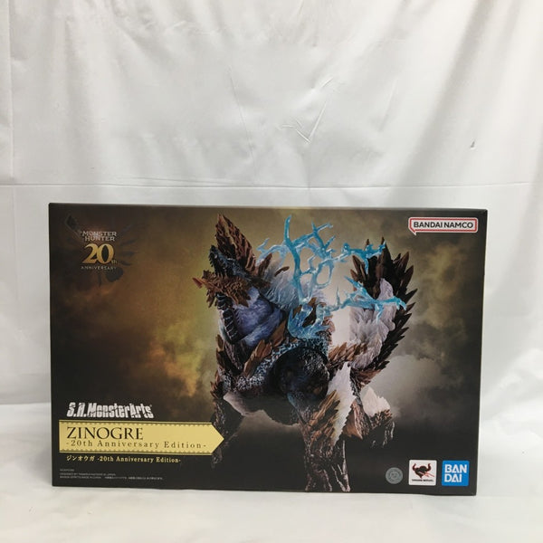 【中古】【開封品】S.H.MonsterArts ジンオウガ -20th Anniversary Edition- 「モンスターハンター」＜フィギュア＞（代引き不可）6558