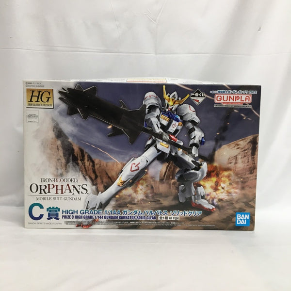 【中古】【未組立】1/144 HG ASW-G-08 ガンダムバルバトス ソリッドクリア 「一番くじ 機動戦士ガンダム ガンプラ2022」 C賞＜プラモデル＞（代引き不可）6558