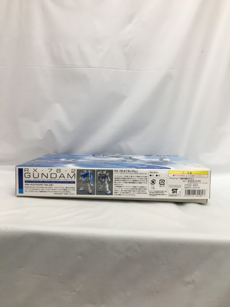 【中古】【未組立】1/144 HG RX-78-2 ガンダム G30th ANAオリジナルカラーVer. 「ANA×ガンダム SKYプロジェクト」搭乗者限定＜プラモデル＞（代引き不可）6558