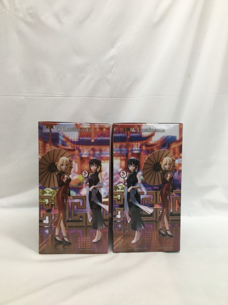 【中古】【未開封】【セット】 「リコリス・リコイル」 Luminasta-錦木千束＆井ノ上たきな-チャイナStyle 2点＜フィギュア＞（代引き不可）6558