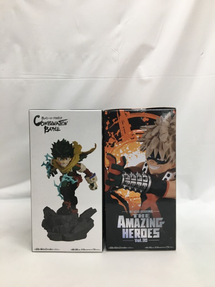 【中古】【未開封】【セット】「僕のヒーローアカデミア」緑谷出久＆爆豪勝己 2点＜フィギュア＞（代引き不可）6558