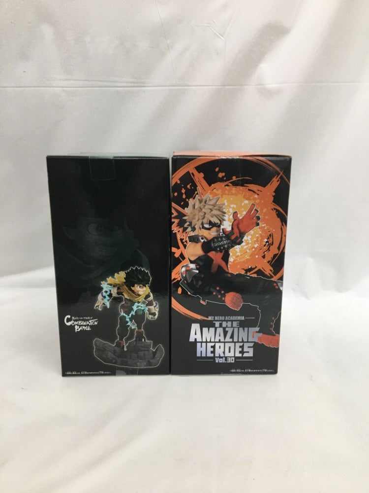 【中古】【未開封】【セット】「僕のヒーローアカデミア」緑谷出久＆爆豪勝己 2点＜フィギュア＞（代引き不可）6558