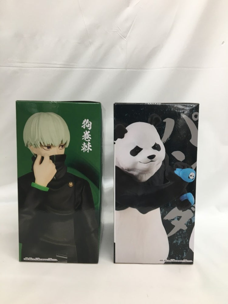 【中古】【未開封】【セット】「呪術廻戦」 呪魂ノ型 狗巻棘 / 呪祓ノ術 パンダ＜フィギュア＞（代引き不可）6558