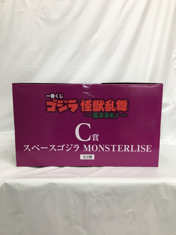 【中古】【未開封】スペースゴジラ 「一番くじ ゴジラ 怪獣乱舞 -荒ぶるモノ-」 MONSTERLISE C賞＜フィギュア＞（代引き不可）6558