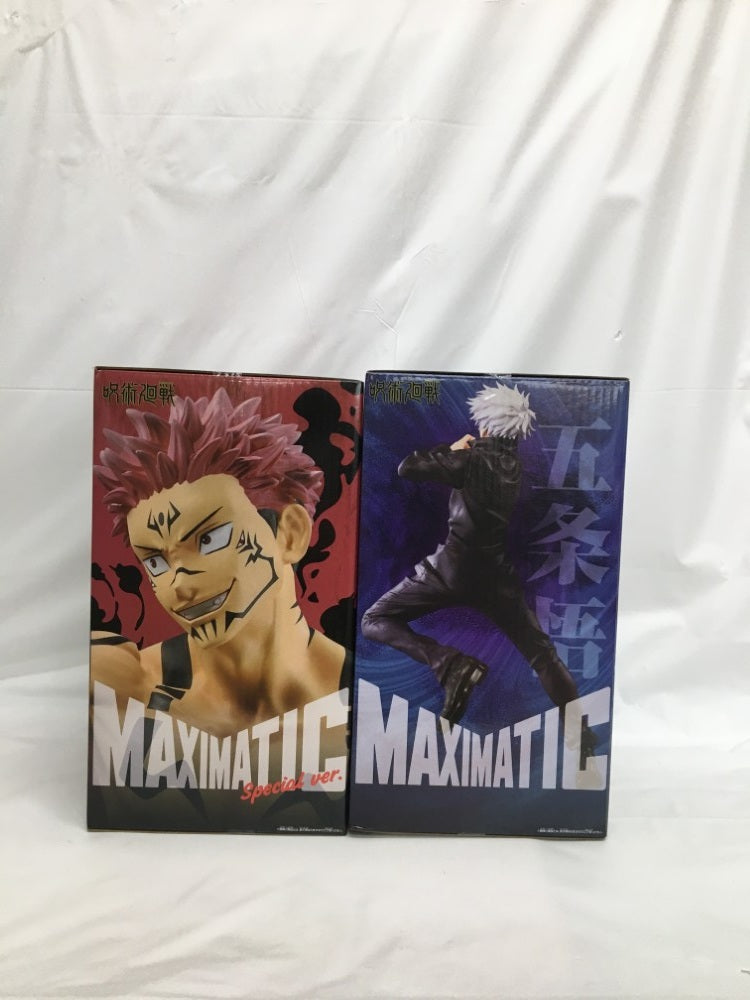 【中古】【未開封】【セット】「呪術廻戦」五条悟＆両面宿儺 MAXIMATIC 2点＜フィギュア＞（代引き不可）6558