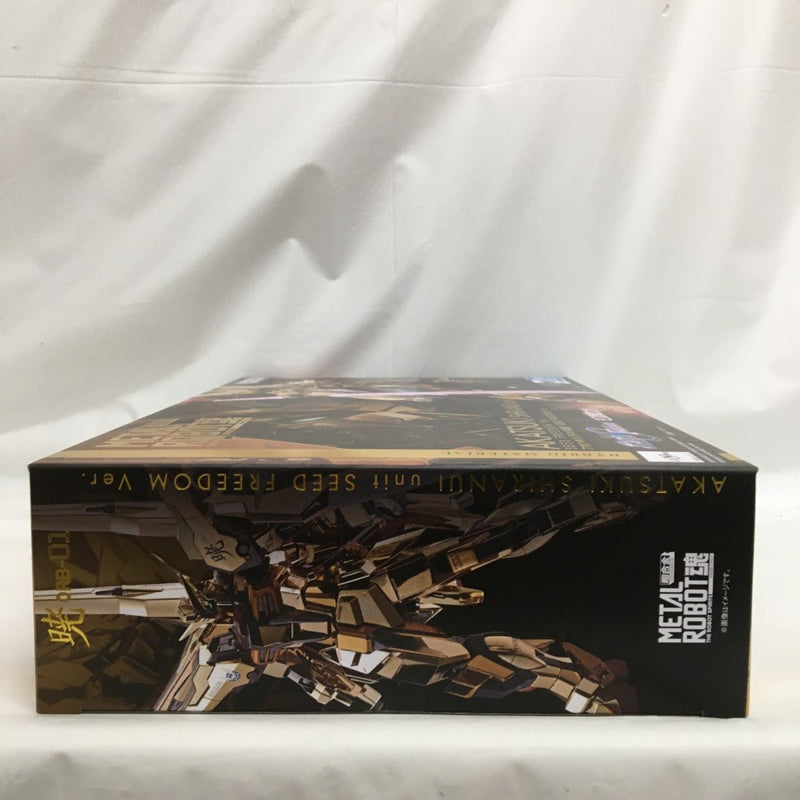【中古】【開封品】METAL ROBOT魂 ＜SIDE MS＞ アカツキ(シラヌイ装備) SEED FREEDOM Ver. 「機動戦士ガンダムSEED FREEDOM」＜フィギュア＞（代引き不可）6558