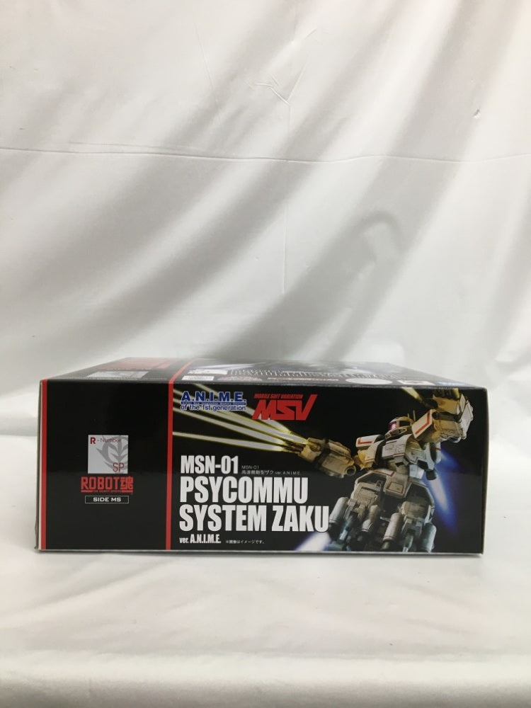 【中古】【開封品】ROBOT魂 ＜SIDE MS＞ MSN-01 高速機動型ザク ver. A.N.I.M.E. 「機動戦士ガンダムMSV」＜フィギュア＞（代引き不可）6558