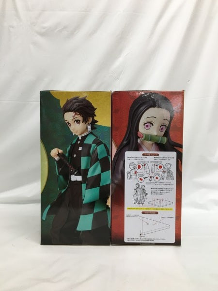 【中古】【未開封】【セット】「鬼滅の刃」 スーパープレミアムフィギュア-兄妹の絆-竈門炭治郎・竈門禰豆子＜フィギュア＞（代引き不可）6558