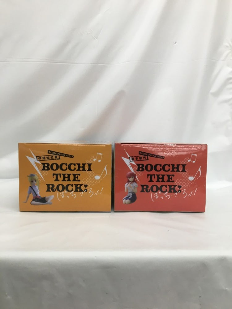 【中古】【未開封】【セット】「ぼっち・ざ・ろっく!」 ちょこのせプレミアムフィギュア 喜多郁代 ＆ 伊地知虹夏＜フィギュア＞（代引き不可）6558