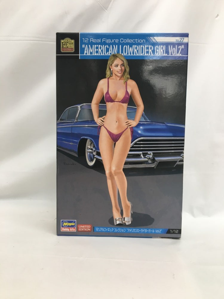 【中古】【未組立】1/12 アメリカンローライダーガール Vol.2「12リアルフィギュアコレクションNo.27」レジンキャストキット＜プラモデル＞（代引き不可）6558