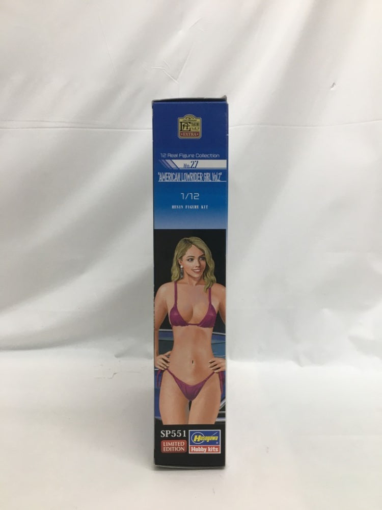 【中古】【未組立】1/12 アメリカンローライダーガール Vol.2「12リアルフィギュアコレクションNo.27」レジンキャストキット＜プラモデル＞（代引き不可）6558