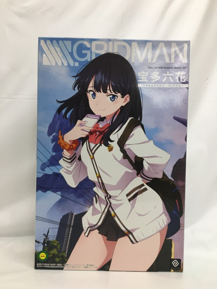 【中古】【未組立】宝多六花 可動プラスチックモデルキット 「SSSS.GRIDMAN」＜プラモデル＞（代引き不可）6558
