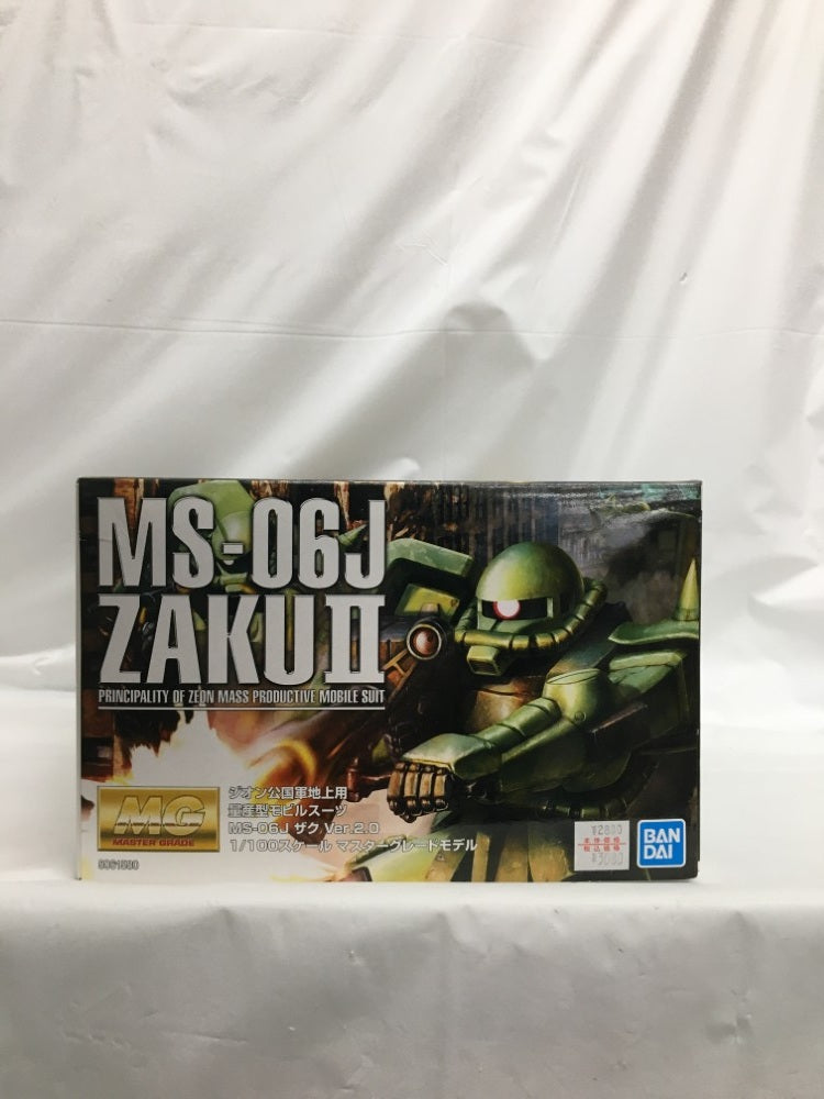 【中古】【未組立】1/100 MG MS-06J ザク Ver.2.0 「機動戦士ガンダム」 [5061580]＜プラモデル＞（代引き不可）6558
