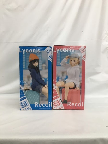 【中古】【未開封】【セット】 「リコリス・リコイル」 錦木千束・井ノ上たきな フィギュア 〜2人の旅行〜2種＜フィギュア＞（代引き不可）6558