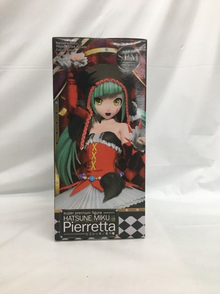 【中古】【未開封】初音ミク(ピエレッタ) 「初音ミク Project DIVA Arcade Future Tone」 スーパープレミアムフィギュア＜フィギュア＞（代引き不可）6558