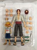 【中古】【開封品】S.H.Figuarts シャンクス＆モンキー・D・ルフィ(少年期) 「ワンピース」＜フィギュア＞（代引き不可）6558