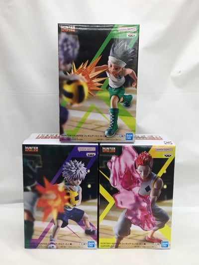 【中古】【未開封】【セット】ゴン＝フリークス/キルア＝ゾルディック/ヒソカ＝モロウ「HUNTER×HUNTER」G.I.編 　3種＜フ...