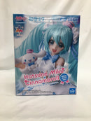 【中古】【未開封】初音ミク×シナモロール 「初音ミクシリーズ」 Luminasta ホワイトドレスVer.＜フィギュア＞（代引き不可）6558
