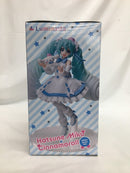 【中古】【未開封】初音ミク×シナモロール 「初音ミクシリーズ」 Luminasta ホワイトドレスVer.＜フィギュア＞（代引き不可）6558