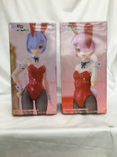 【中古】【未開封】【セット】「Re：ゼロから始める異世界生活」 BiCute Bunnies Figure-ラム・レム レッドカラーver.-＜フィギュア＞（代引き不可）6558