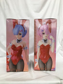 【中古】【未開封】【セット】「Re：ゼロから始める異世界生活」 BiCute Bunnies Figure-ラム・レム レッドカラーver.-＜フィギュア＞（代引き不可）6558