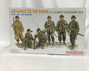 【中古】【未組立】1/35 ライン川進撃戦(アメリカ第1陸軍) レマーゲン鉄橋1945 [6271]＜プラモデル＞（代引き不可）6558