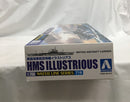 【中古】【未組立】1/700 英国海軍航空母艦イラストリアス 「ウォーターラインシリーズ No.718」＜プラモデル＞（代引き不可）6558