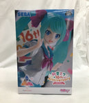 【中古】【未開封】初音ミク 「初音ミクシリーズ」 Luminasta“初音ミク 16th Anniversary”KEI Ver.＜フィギュア＞（代引き不可）6558