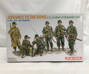 【中古】【未組立】1/35 ライン川進撃戦(アメリカ第1陸軍) レマーゲン鉄橋1945＜プラモデル＞（代引き不可）6558