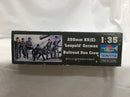 【中古】【未組立】1/35 ドイツ 列車砲レオポルド 砲兵セット(8体セット) [00406]＜プラモデル＞（代引き不可）6558
