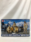 【中古】【未組立】1/48 アメリカ海軍航空隊パイロット・モトタグセット 「傑作機シリーズ No.107」＜プラモデル＞（代引き不可）6558