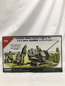 【中古】【未組立】1/35 ドイツ 20mm 対空機関砲フィギュアセット＜プラモデル＞（代引き不可）6558