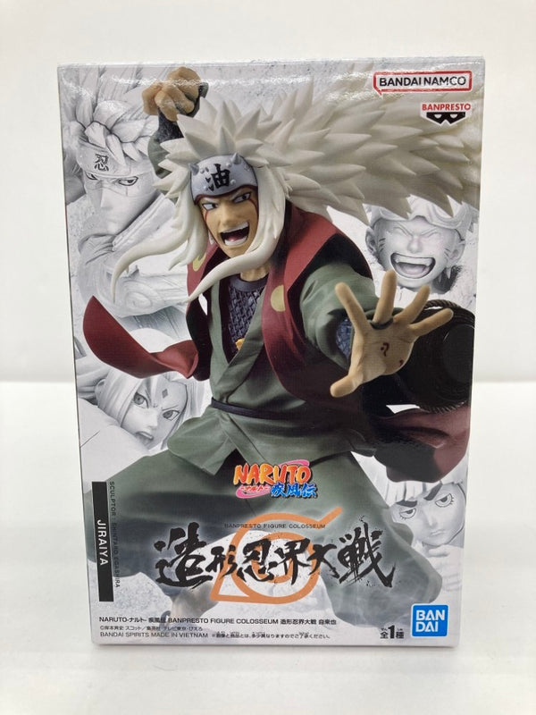 【中古】【未開封】自来也 「NARUTO-ナルト- 疾風伝」 BANPRESTO FIGURE COLOSSEUM 造形忍界大戦 自来也＜フィギュア＞（代引き不可）6559