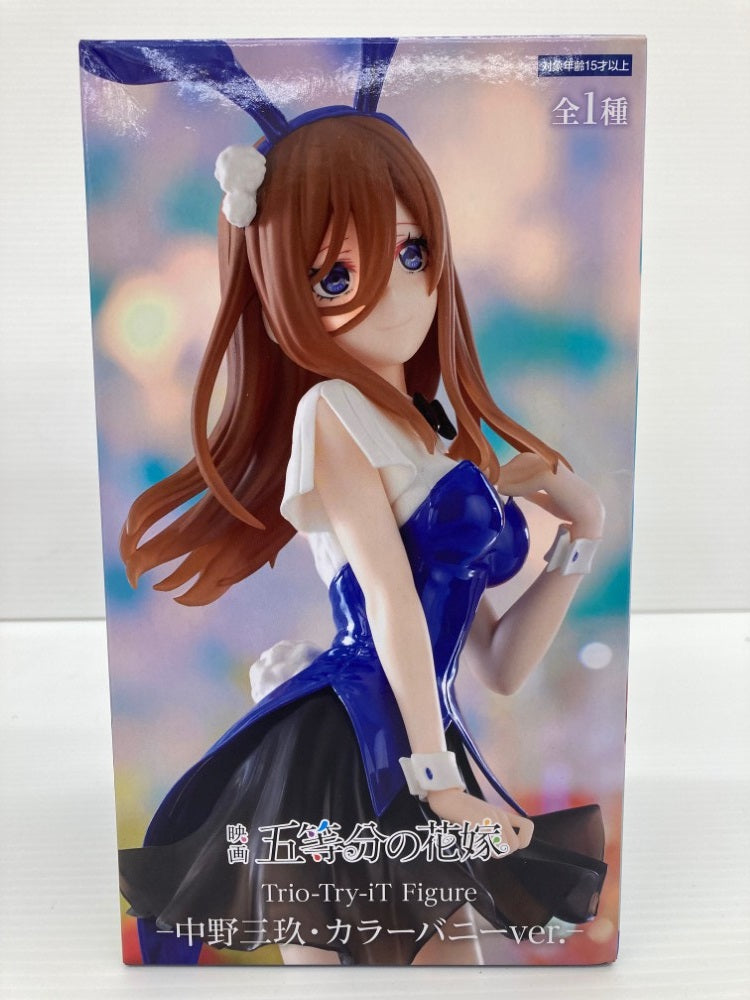 【中古】【未開封】【セット】「映画 五等分の花嫁」 Trio-Try-iT Figure-カラーバニーver.-5種＜フィギュア＞（代引き不可）6559